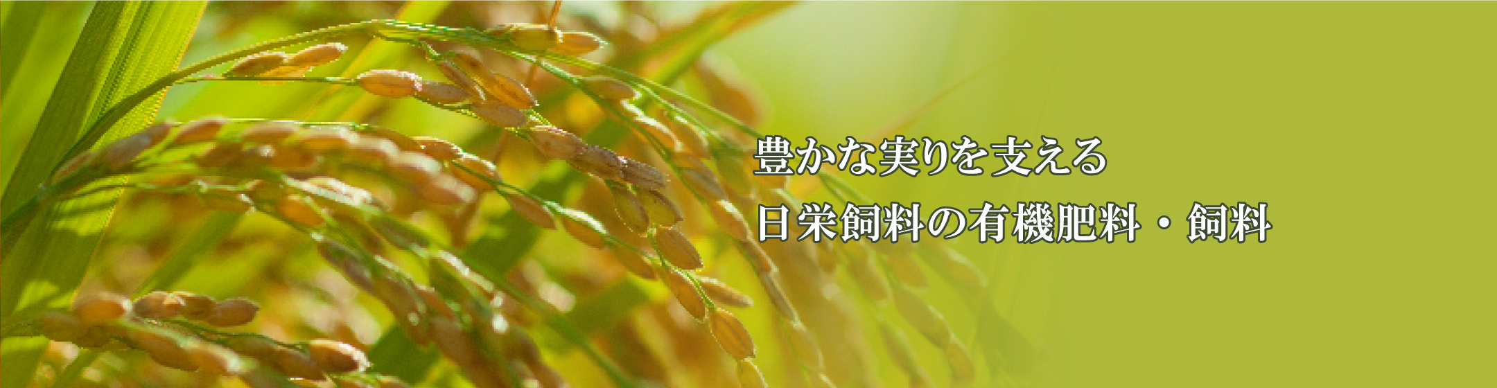 豊かな実りを支える日栄飼料の有機肥料・飼料